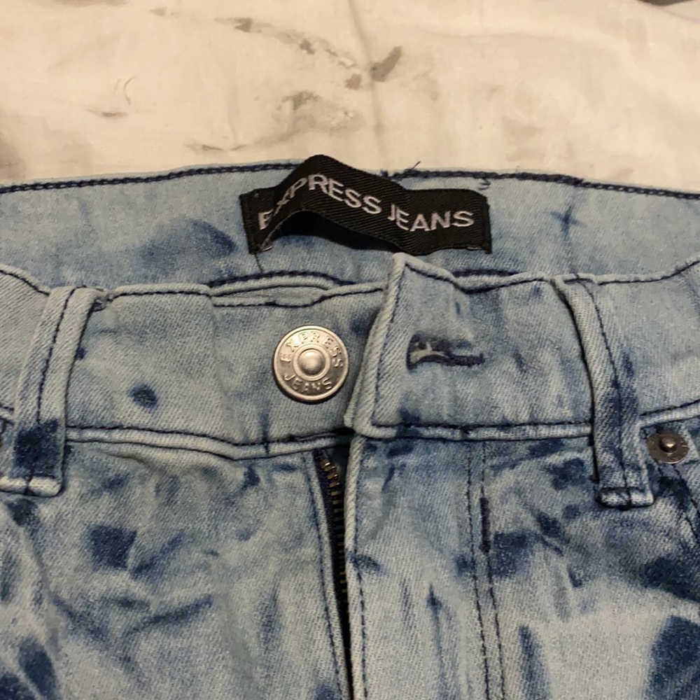 Marble Wash Jeggings! - Picture 3 of 5